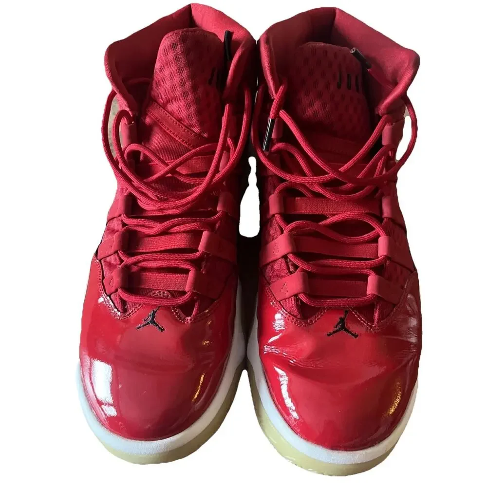 Nike Air Jordan Max Aura Red Basketball Shoes Size 11.5 CQ9451-600